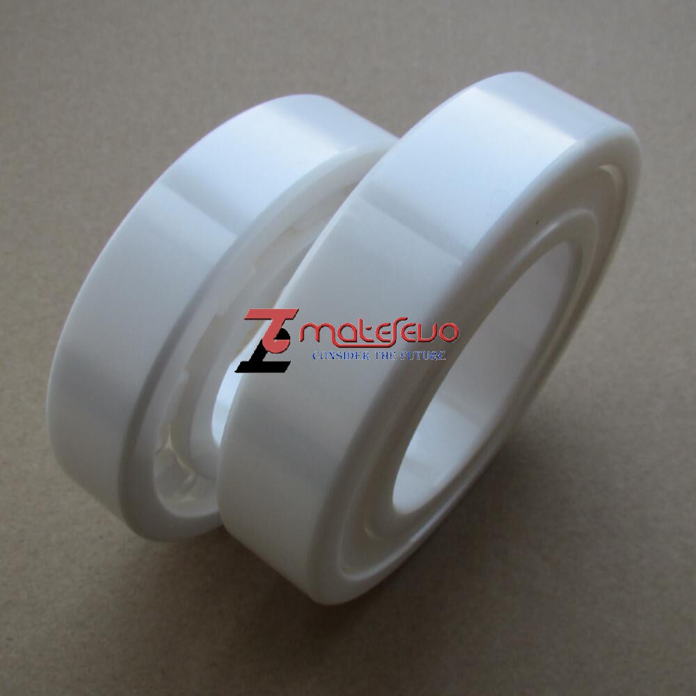 氧化鋯全陶瓷軸承6208和6210，PTFE保持架